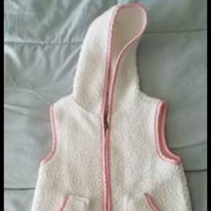 Toddler girl vest
